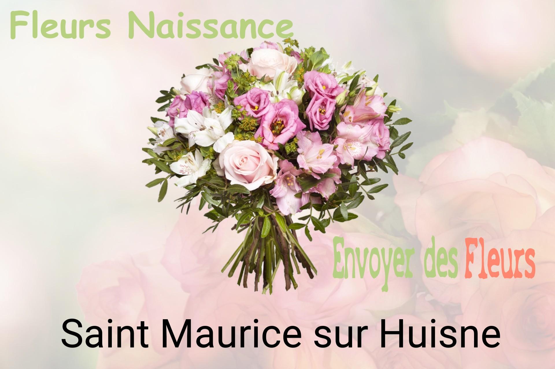 Bouquet de fleurs de naissance livré à Saint-Maurice-sur-Huisne